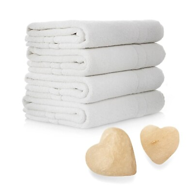 #ad SereneLife Salt Massage Stones for Massage Therapy with Massage Towel $40.99