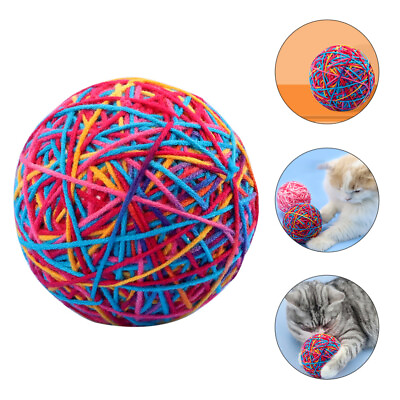#ad Interactive Cat Toy Portable Balls Self Happy Toys The Bell $10.68