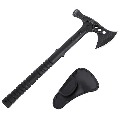 #ad Tactical Tomahawk Axe Hatchet Army Outdoor Hunting Camping Survival ToolsSheath $18.98
