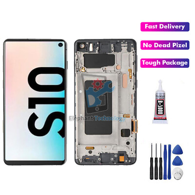 #ad TFT For Samsung Galaxy S10 SM G973U G973U1 LCD Display Touch Screen Replacement $68.24
