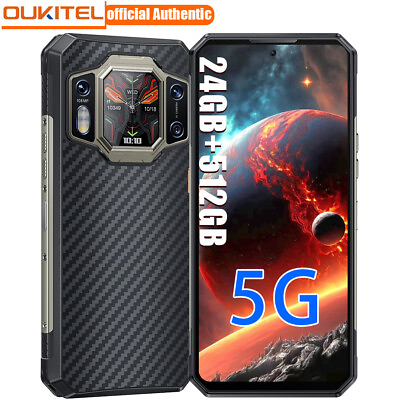 #ad OUKITEL WP30 Pro 5G Rugged Smartphone 24GB512GB 11000mAh 120W Android 13 Phone $439.99