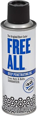 #ad Gasoila Free All Rust Eater Deep Penetrating Oil 6 Oz Aerosol Loosen Rusty Nuts $17.91
