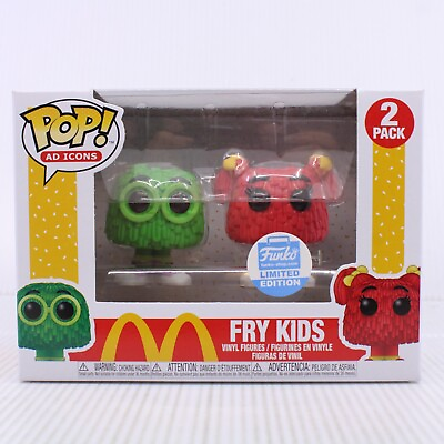 #ad G2 Funko Pop Ad Icons McDonalds FRY KIDS Shop Exclusive Vinyl Figure 2 Pack Set $14.95
