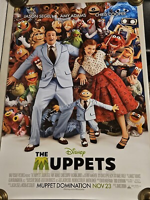 #ad The Muppets Movie Theatre Display Poster 27quot;x42quot; $35.00