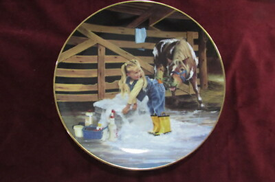 #ad Donald Zolan Collector Plates quot;Country Companionsquot; $29.95