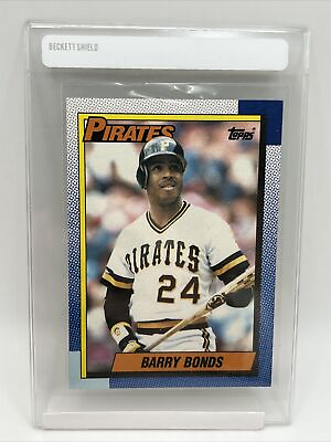 #ad 1990 Topps Barry Bonds Baseball Card #220 Mint FREE SHIPPING $1.25