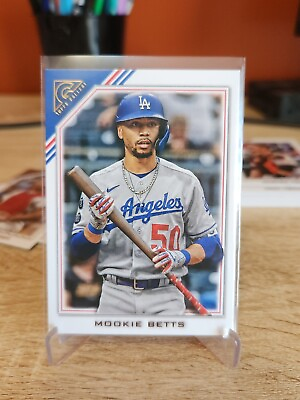 #ad 2022 Topps Gallery #105 Mookie Betts Los Angeles Dodgers FREE SHIPPING $1.69