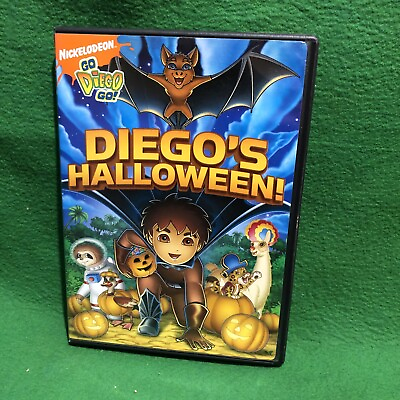 #ad Diego#x27;s Halloween Go Diego Go DVD 2008 Nickelodeon Animated Kids Family $6.99