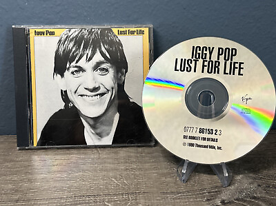 #ad Lust for Life by Iggy Pop CD 1992 $4.99