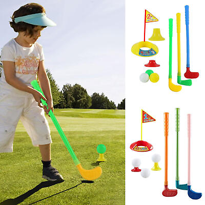 #ad Kids Golf Toys Set Mini Golf Toy for Outdoor Play Parent child Interactive Toy $11.82