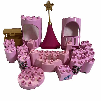 #ad Assorted specialty princess Castle lego duplex lot 17 Pieces $18.00