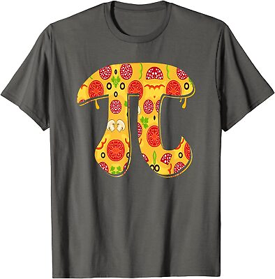 #ad Pizza Pie Funny Happy Pi Day Math Gift Lover Pi 3.14 Unisex T Shirt $19.99