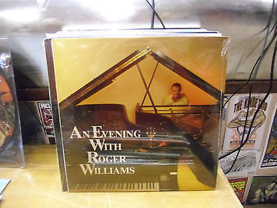 #ad Roger Williams An Evening With vinyl LP 1982 Columbia House Sealed $9.95