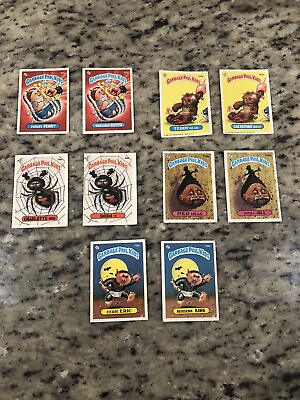#ad 💗Garbage Pail Kids Cards Series Cards 1986 Garbage Pail cards Collectible $92.00