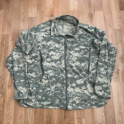 #ad USGI Army ACU Camo Cold Weather ECWCS Gen III Wind Jacket Coat XL Regular $59.99