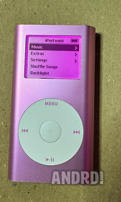 #ad Heavily Modded Grade A Pink 256GB iPod Mini 2nd Gen Pink Backlight Taptic $250.00