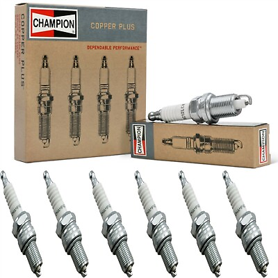 #ad 6 pcs Champion Copper Spark Plugs Set for 1967 BUICK SPECIAL V6 3.7L $23.98