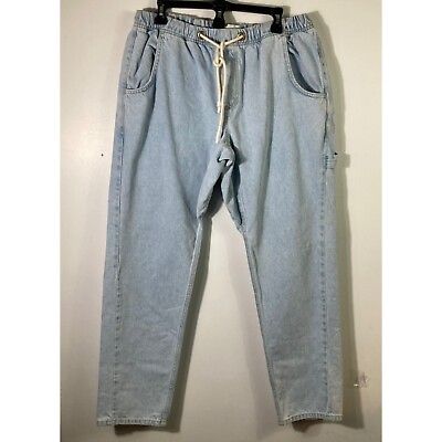 #ad Womens One Teaspoon Best Blue Workwear Shabbies Boyfriend Jeans XL $67.50