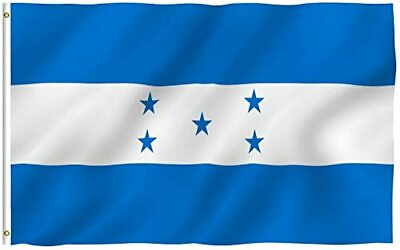 #ad Bandera De Honduras De Poliéster estampada Honduras Flag 3 Pies x 5 Pies $13.57