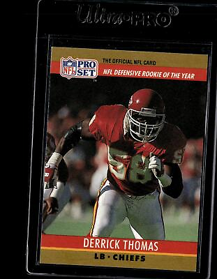 #ad #ad 1990 Pro Set #6 Derrick Thomas $1.99