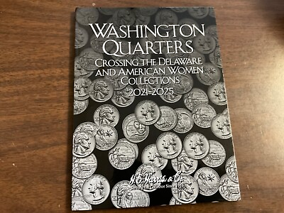 #ad SPECIAL Harris Coin Folder 4987 Washington Quarters American Women Pamp;D 2021 2025 $4.95