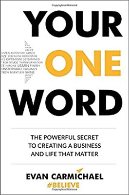 #ad Your One Word : The Powerful Secret to Creating a Business and Li $8.06