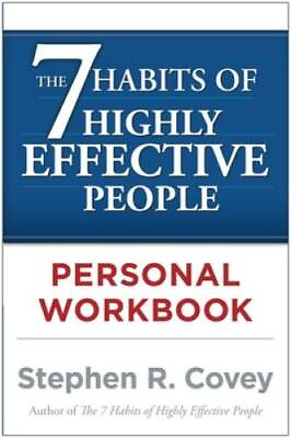 #ad The 7 Habits of Highly Effective People Personal Workbook Paperback GOOD $4.46