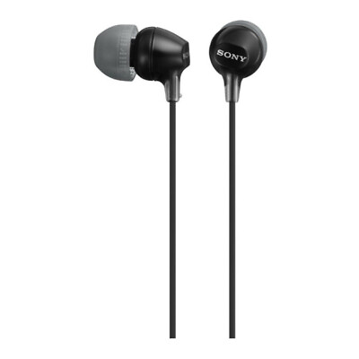 #ad Sony MDR EX15LP Fashion Color EX Series In Ear Earbud Headphones Black $9.99