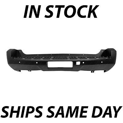 #ad NEW Primered Rear Bumper Cover Fascia for 2007 2014 Chevy Tahoe GMC Yukon w Park $223.45
