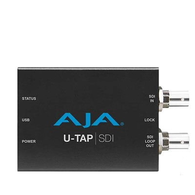 #ad AJA U TAP SDI HD SD USB 3.0 Capture Device for Mac Windows Linux $493.95