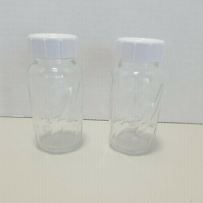 #ad Evenflo Glass 4 Oz Baby Bottles With Lids 2 Pack $12.99