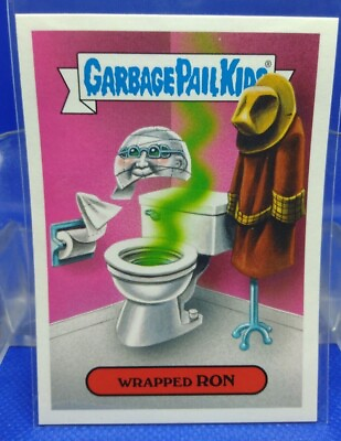 #ad 2018 Garbage Pail Kids Oh The Horror ible Wrapped Ron 7b GPK  $1.65