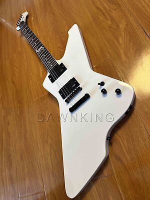 #ad Special shaped white electric guitar signature 6 string ready stock $290.00