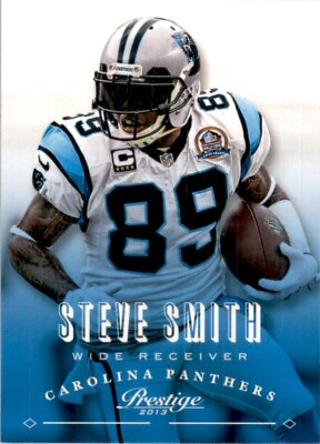 #ad 2013 Panini Prestige Football Cards Steve Smith Carolina Panthers #27 175987 $1.70