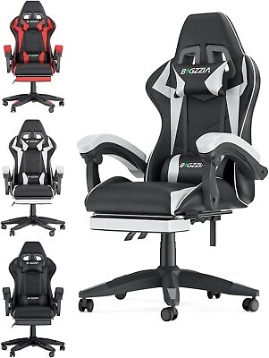 #ad Ergonomic Gaming Chair Gamer Chairs Home Office Computer Chair With footrest $84.99