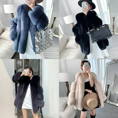#ad 2021 Autumn and Winter New Real Ladies Winter Real Coat Detachable Top Hot $561.49
