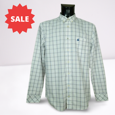 #ad ^ MENS JOULES SHIRT LONG SLEEVE SIZE L EXCL #.. $22.53