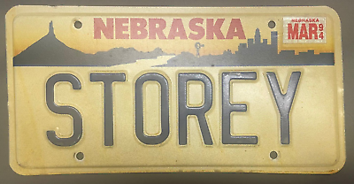 #ad Vanity Nebraska License Plate Tag; Chimney Rock Windmill Omaha 12 x 6quot; STOREY $49.95