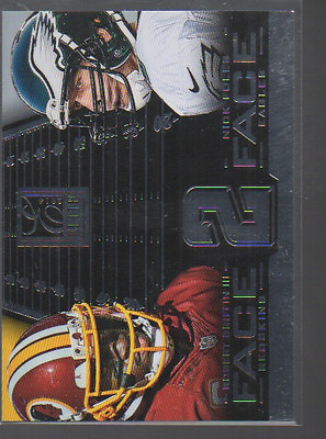 #ad ROBERT GRIFFIN III NICK FOLES 2014 PANINI FACE TO FACE CARD #14 $1.50