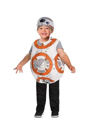 #ad Disney Star Wars BB 8 Child Toddler Costume Size 2T 3T 2 3 Years NEW $10.85