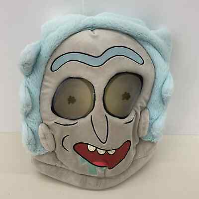 #ad #ad Rick amp; Morty Plush Halloween Mascot Mask Head Used $30.00
