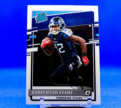 #ad 2020 Panini Donruss Optic Darrynton Evans Rated Rookie Tennessee Titans HOT🔥 $1.99