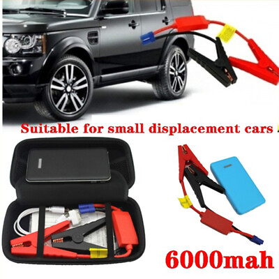 #ad 12V Portable 6000 mAh Car Jump Starter Emergency Battery Charger Auto Power Bank $41.98