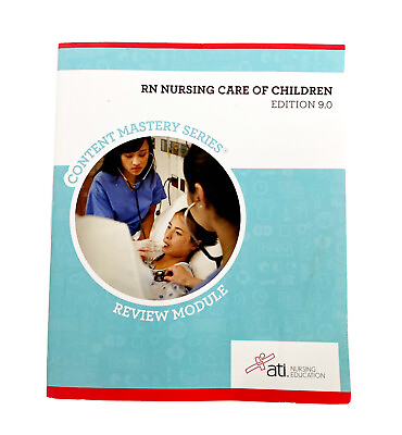 #ad RN NURSING CARE OF CHILDREN Edition 9.0 Book Content Mastery Series Review $15.99