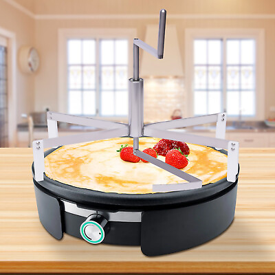 #ad Pancake Maker Batter Spreader Crepe Machine Plate Stainless Steel 40cm Kitchen！ $62.00