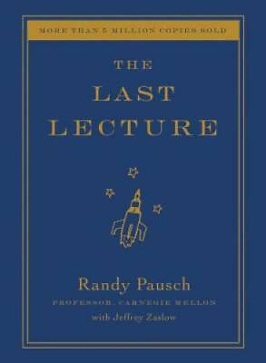 #ad The Last Lecture Hardcover By Pausch Randy GOOD $3.78