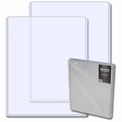 #ad 18x24 Poster Top Load Holder BCW 10 pack Rigid PVC Holders for 18 x 24 Prints $74.95