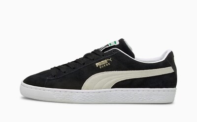 #ad Puma Suede Classic Xxi Lace Up Mens Black Sneakers Casual Shoes 37491501 $49.99