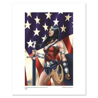 #ad quot;Wonder Woman Patrioticquot; DC Comics Licensed Limited Edition with COA $100.00
