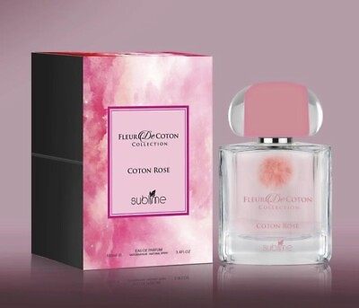#ad Cotton Rose EDP Perfume By Sublime Lattafa 100ML🥇Exclusive Cotton Candy Coll🥇 $49.99
